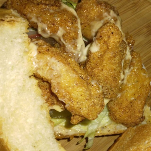 Catfish Sandwich.