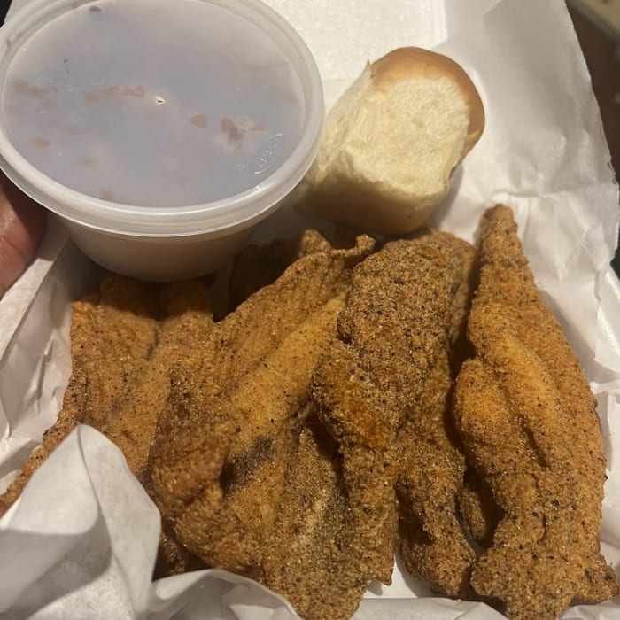 Catfish Filet Lunch.
